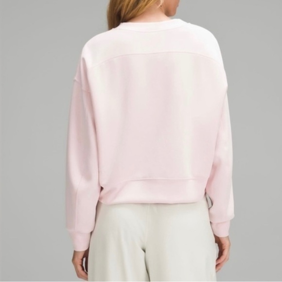 Lululemon Softstreme Perfectly Oversized Cropped Crew - Picture 3 of 5